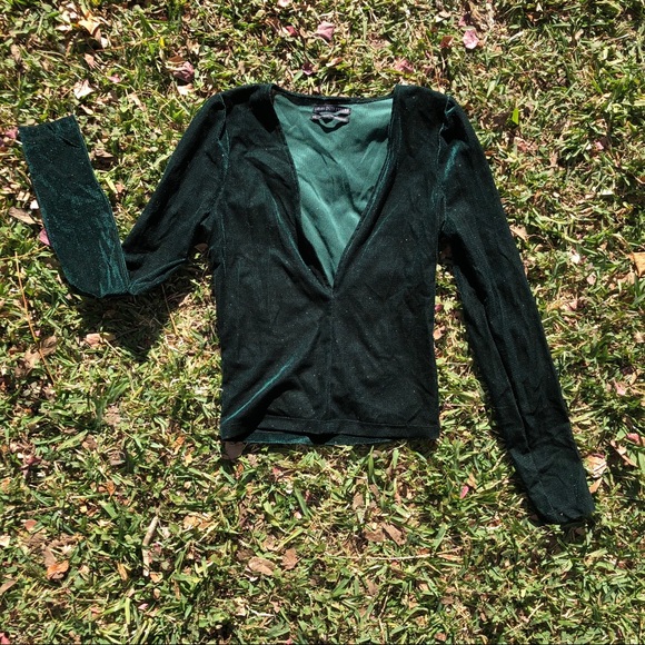 Urban Outfitters Tops - UO forest green long sleeve